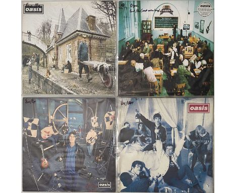 OASIS LP AND 7" COLLECTION - a collection of 3 Oasis 7"s and 4 Oasis LPs. Collection to include: Don't Look Back in Anger c/w