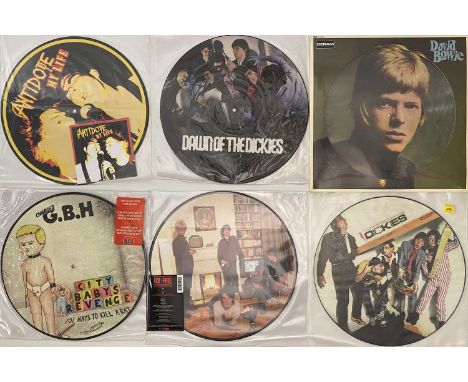 ROCK/ POP/ PUNK - LP/ 12"/ 10"/ 7" PICTURE DISCS COLLECTION. A smashing collection of around 24 David Bowie - S/T (0602435173