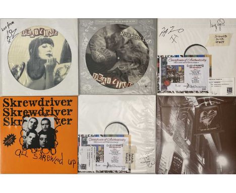 PUNK/ OI - LP/ BOX SET COLLECTION (INC PICTURE DISCS). Another super collection of 14 punk LPs, including a box set and many 