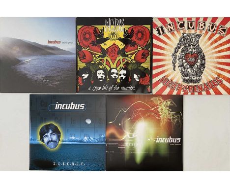 INCUBUS - LP PACK. A quality selection of 5 LPs by American alt group Incubus. Titles include Light Grenades (88765404081, Li
