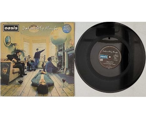 OASIS - DEFINITELY MAYBE LP (EUROPEAN ORIGINAL - HELTER SKELTER - HES 477318 1). An original European LP pressing of Oasis' d