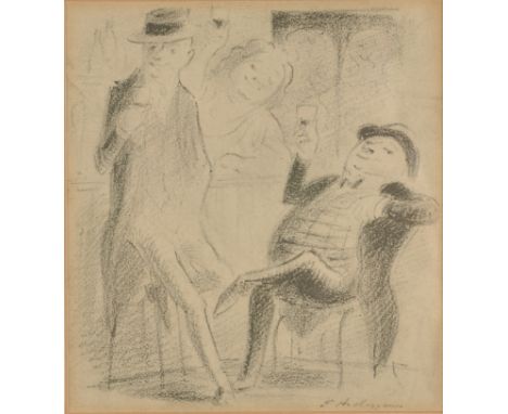 EDWARD ARDIZZONE
Raise your Glasses
Lithograph 
Gallery label to the back
12 x 11.5cm.  Framed and glazed.