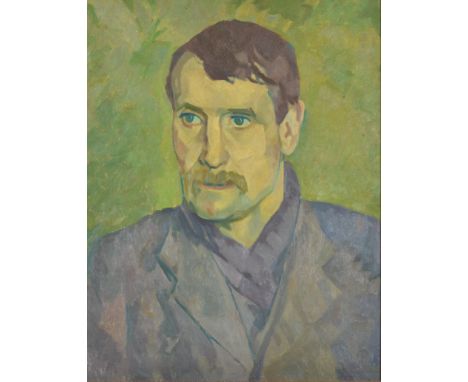 HORAS KENNEDY 
Portrait of a man
Oil on board
Inscribed to the back 
48.5 x 38cm