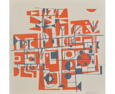 PAUL MOUNT
Untitled
Lithograph 
Signed 
52 x 54cm  Condition Report: A slight crease of 2/3's of the width at the top area, o