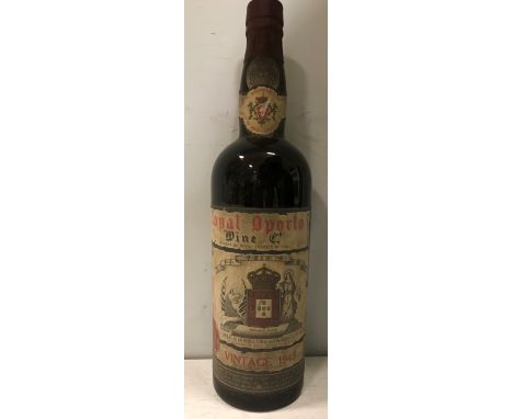 Royal Oporto Vintage Port 1945, one bottle, level upper shoulder  