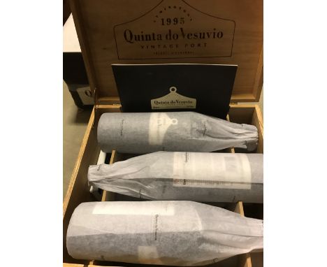Quinta do Vesuvio vintage port 1995, 6 bottles in owc  