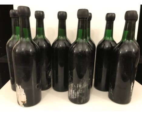 Warre's vintage port 1966, 9 bottles, some slight signs of seepage (9)  