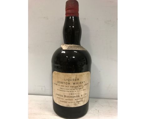 James Buchanan & Co. liqueur scotch whisky, circa 1940s, aged 15 years in wood "Blend of Rare Old Highland Whiskies"; a 1934 