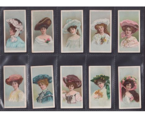 Cigarette cards, Gallaher, Beauties (no playing card inset) (set 52 cards) (gen gd a few fair)