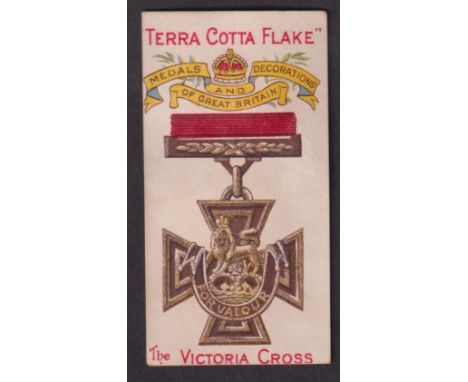 Cigarette card, E. Robinson, Medals & Decorations (General Favourite Onyx Back), type card 'The Victoria Cross' (possible ver