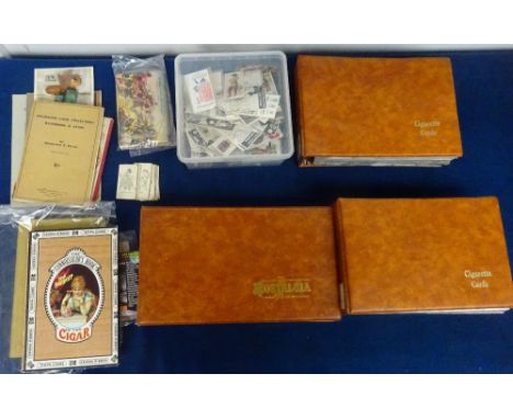 Cigarette & Trade cards, mainly Military related cards contained in 3 modern albums and loose. Albums include sets & part set