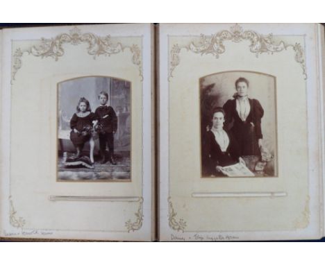 Photographs, an album once belonging to Colonel Dallas of Eastley Wootton with images of his trips abroad (Florida, Barbados,
