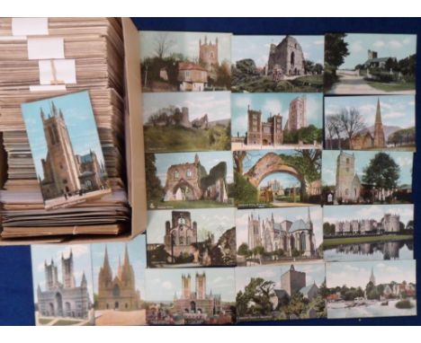 Postcards, a collection of over 700 cards, mostly give-aways from various series inc. Christian Novels, Smart Novels, Yes and