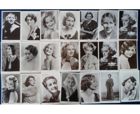 Postcards, Cinema, a selection of approx. 100 Picturegoer cards of female cinema stars inc. Lucille Ball, Greta Garbo, Ruby K