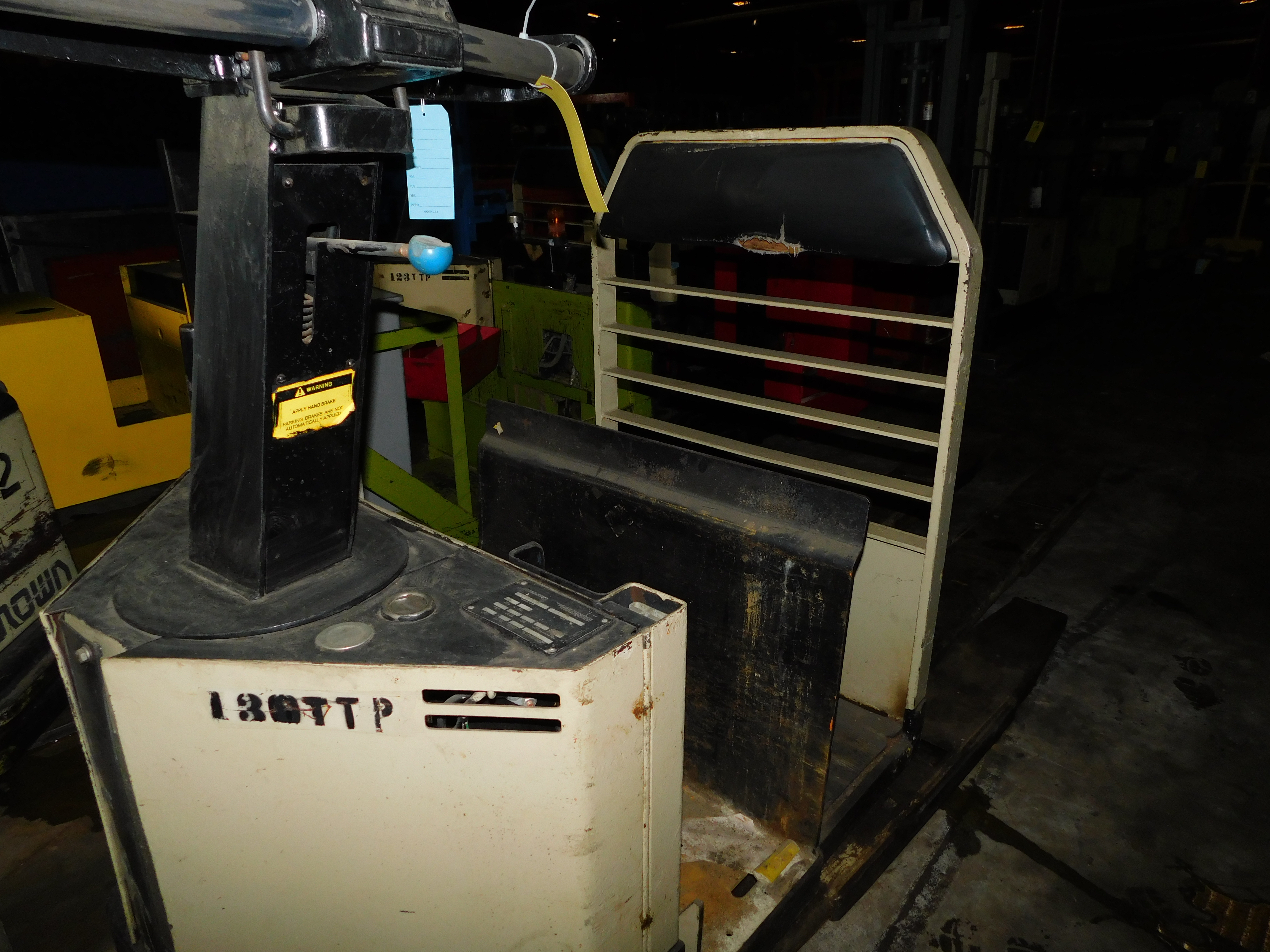 Crown Electric Pallet Jack, Model #80PC-S, 600 Amps, 24 Volts, 8 ft