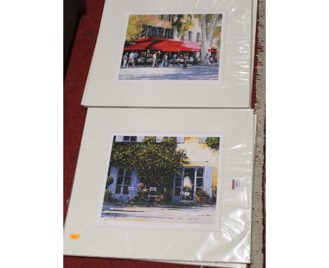 Jeremy Barlow (1945-2020) - Terrace Orange, limited edition giclee print, signed, titled and numbered in pencil to the margin