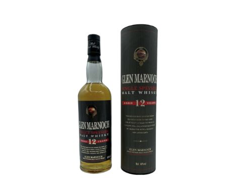 12 year old Glen Marnoch single malt scotch whisky in sleeve 70cl 40%vol.