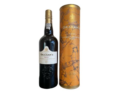 2015 Graham's LB Vintage Port in Christmas gift tube&nbsp;