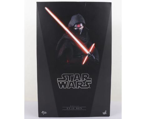 Star Wars Hot Toys Kylo Ren Action Figure, Product code MMS320 Scale 1/6th  Movie Masterpiece Disney collectable. Mint in box