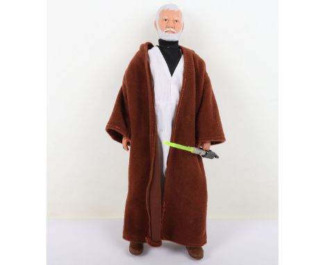 Vintage Star Wars Large Scale Vintage Star Wars  Ben (Obi-Wan) Kenobi 12 inch figure ,complete with  Lightsaber in very good 