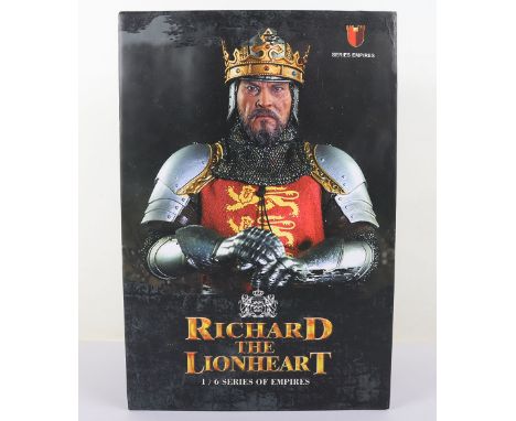 Richard The Lionheart Coomodel Series of Empires Action Figure, Product code SE004 Scale 1/6th Mint in sealed box. Minor box 