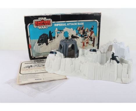 Palitoy Vintage Boxed Star Wars The Empire Strikes Back Imperial Attack Base Play Set, Cat.No.33387,contents: one snow base w