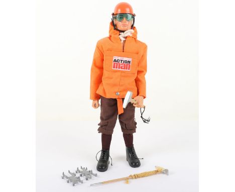 Mountain Rescue  Vintage Action Man by Palitoy, on eagle eyes doll, in excellent original condition.