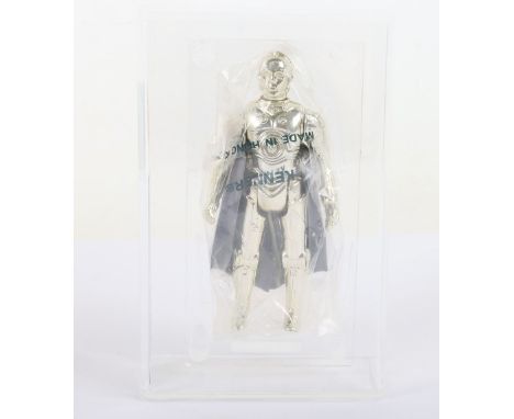 Vintage Star Wars Return of The Jedi  C-3PO Removable Limbs Baggie  UKG 90% Graded Figure, 3 ¾ inches figure 90 %, paint 90% 