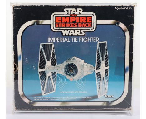 Vintage Star Wars Kenner Imperial Tie Fighter in Rare Empire Strikes Back box, 1980, No 38040, in good original complete cond