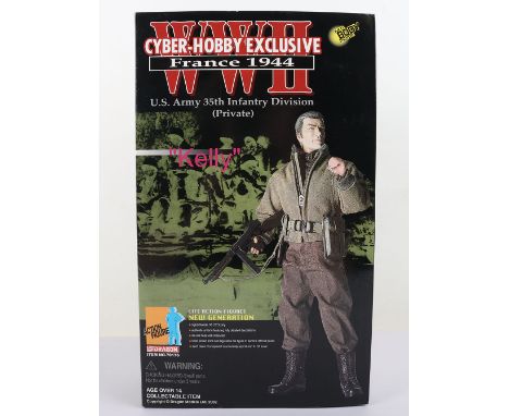 WW2 Cyber-Hobby Exclusive France 1944 U.S. Army 35th Infantry Division Private Kelly Dragon Models Action Figure, Product cod