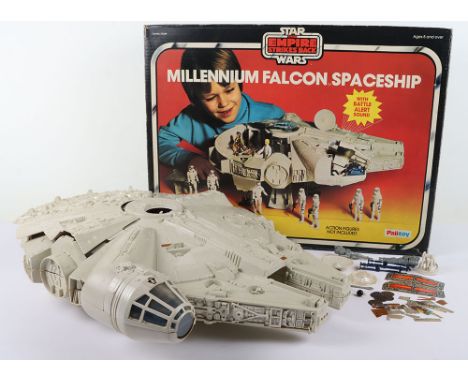 Vintage Palitoy Star Wars The Empire Strikes Back Boxed Millennium Falcon Spaceship, circa 1980 Cat No.33364 complete with th