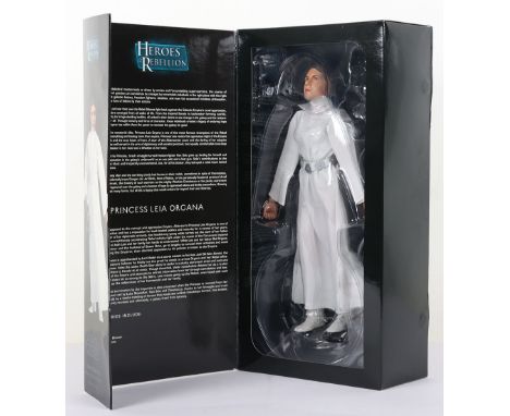 Star Wars Side Show Collectibles Leia Organa Imperial Senator Alderman Figure, 1:6 scale in near mint excellent boxed conditi