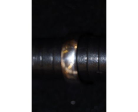 Titanium? size R wedding band
