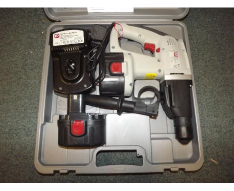 A Performance Power 24V rotary hammer drill model No NLH24VRHD, cased - Esr £30 - £50