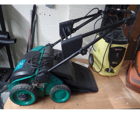 Gardenline electric lawnmower. Not available for in-house P&amp;P, contact Paul O'Hea at Mailboxes on 01925 659133 All electr