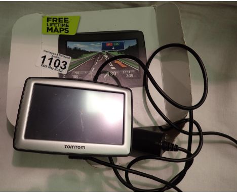 Tomtom Model 20 satnav. P&amp;P Group 1 (£14+VAT for the first lot and £1+VAT for subsequent lots) 