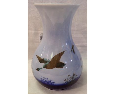 Sylvac baluster vase in the Misty Moon pattern, crazed, H: 19 cm. No cracks, chips or visible restoration. P&amp;P Group 2 (£