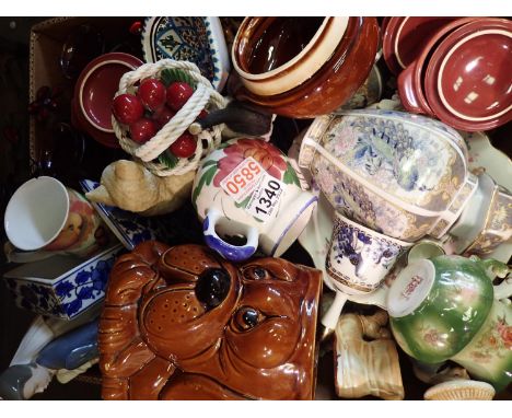 Mixed ceramics including Nao. Not available for in-house P&amp;P, contact Paul O'Hea at Mailboxes on 01925 659133 