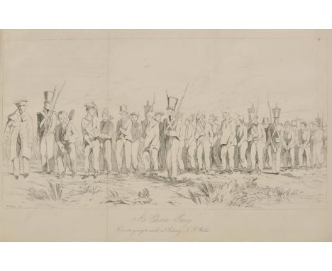 Backhouse (James). A Narrative of a Visit to the Australian Colonies, 1st ed., 1843, 15 etched plates, including one folding,