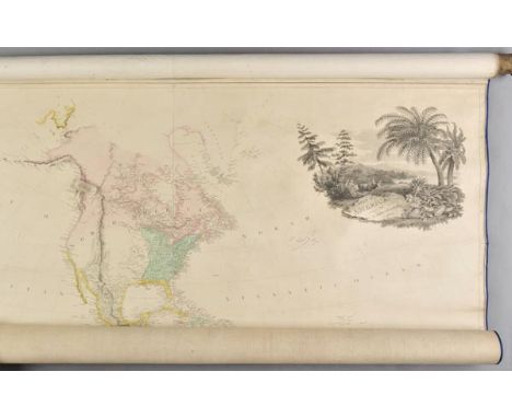 Americas. Arrowsmith (Aaron), Map of America, 1804, large engraved wall map with contemporary outline colouring, on four conj