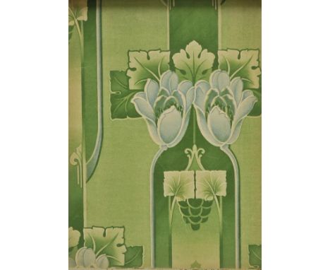 Wallpaper Sample Book. Wall Decorations, The Hall Mark of Art, Season 1912, [cover-title],  approximately 150 wallpaper and b