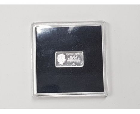 2019 LONDON TOWER BRIDGE 999 SILVER HALF DOLLAR COIN 2.5GRAMS