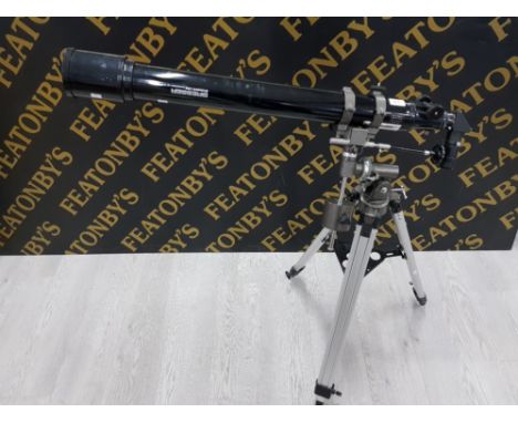 BRESSER REFRACTOR TELESCOPE ON STAND