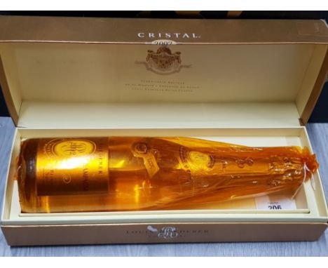 BOTTLE OF LOUIS ROEDERER CRISTAL CHAMPAGNE, VINTAGE 2002, 750ML, IN ORIGINAL BOX