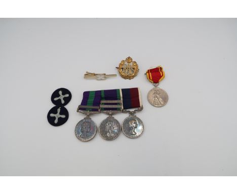 A group of three later 20th century medals awarded to C0585394 CH Tech W. H. Lacey RAF, comprising Malaya Medal, Campaign Med