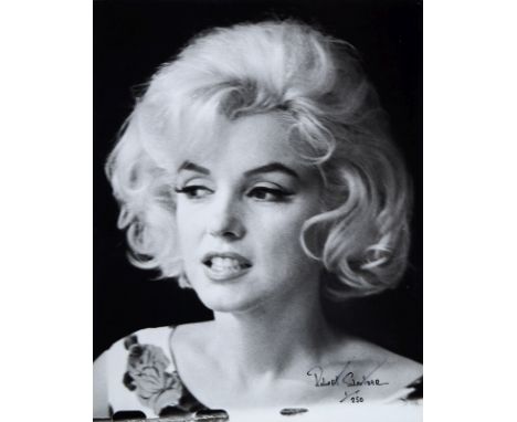 s/w Fotographie Robert Slatzer1927 Marion, Ohio - 2005 Los Angeles "Marilyn Monroe, on Set of - Something`s got to give-" 196