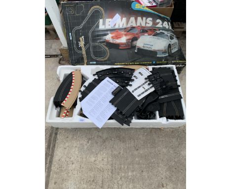 A BOXED LE MANS 24 SCALEXTRIC SET
