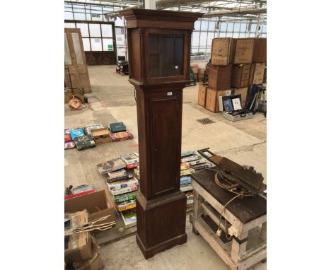 A FOX OF COVENTRY EIGHT DAY LONGCASE CLOCK CASE