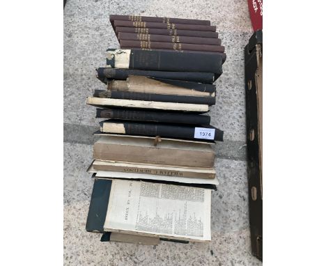 AN ASSORTMENT OF VARIOUS VINTAGE LAW BOOKS