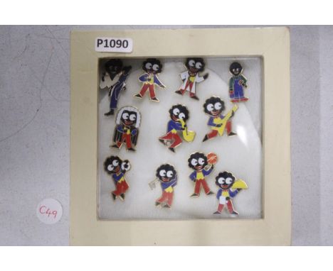 ELEVEN VINTAGE ROBERTSONS JAM BADGES Notice from the the-saleroom.com: These items are listed on the basis they are illustrat